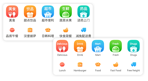 外卖系统多语言切换